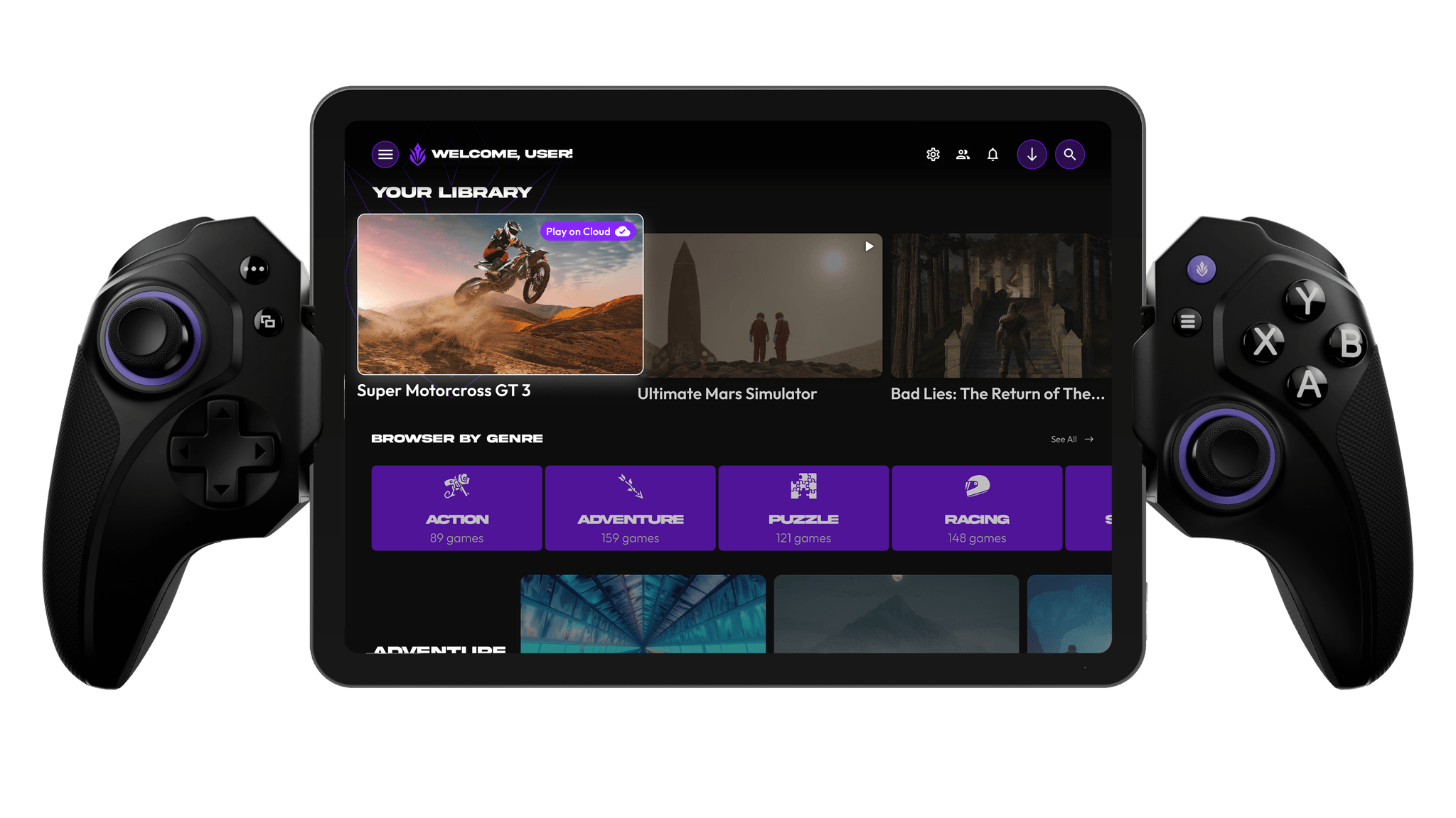 Unleashed app interface
